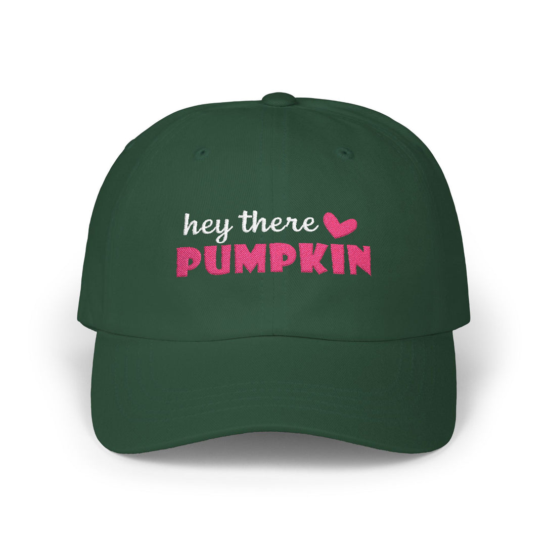 Hey There Pumpkin - Embroidery Design (Cap)