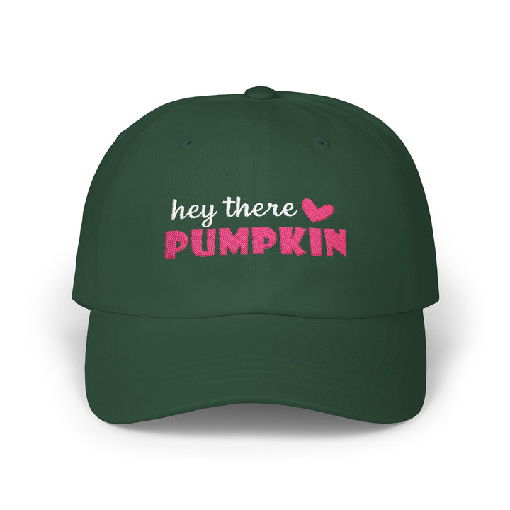 Hey There Pumpkin - Embroidery Design (Cap)