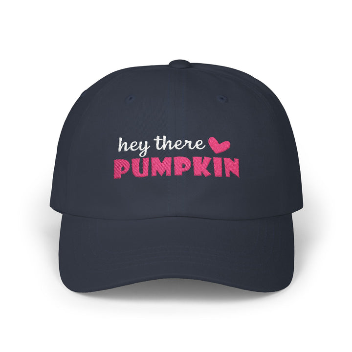Hey There Pumpkin - Embroidery Design (Cap)