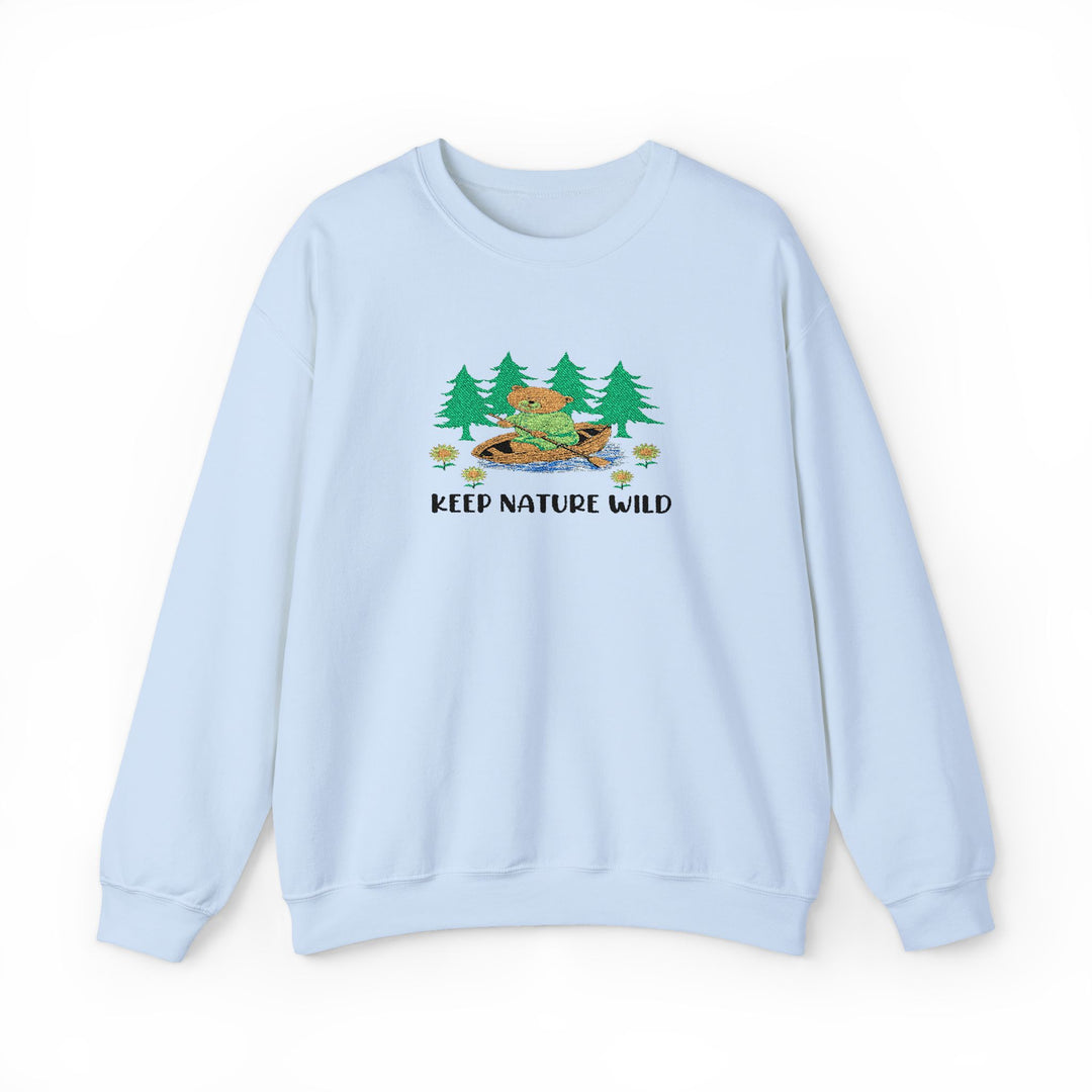 Keep Nature Wild - Embroidery Design (Sweatshirt & Hoodie)
