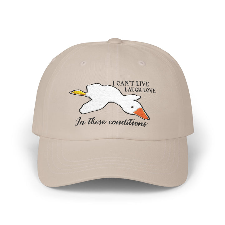 I Can't Live Laugh Love - Embroidery Design (Cap)
