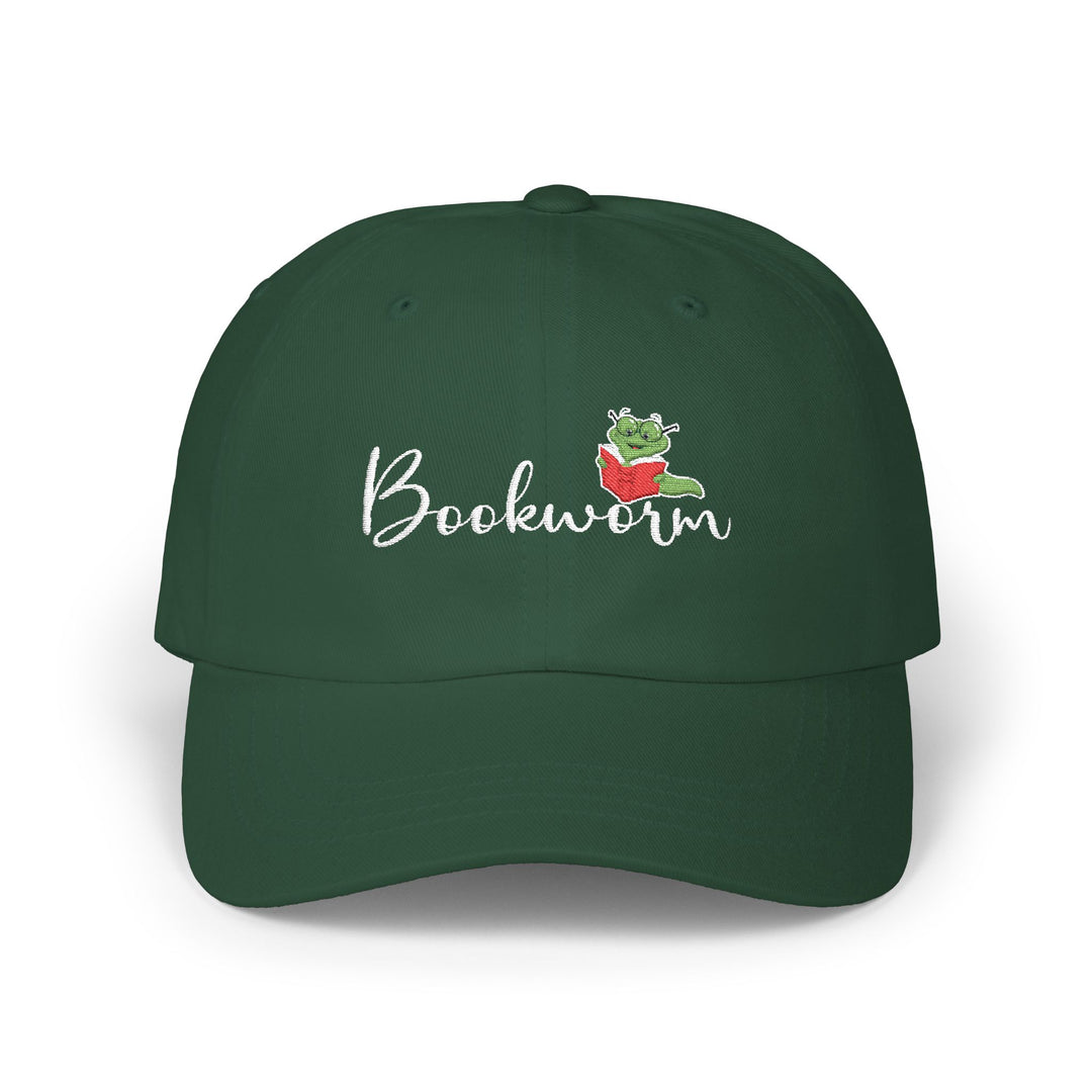 Bookworm - Embroidery Design (Cap)