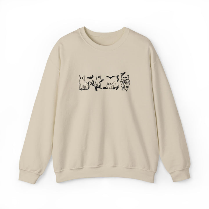 Halloween Ghost Cats - Embroidery Design (Sweatshirt & Hoodie)
