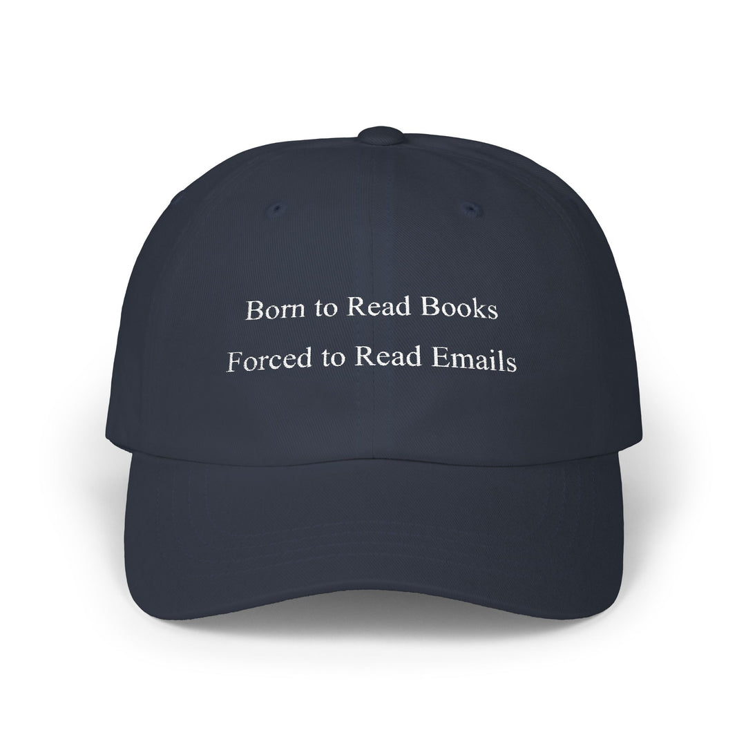 Born To Read Books - Embroidery Design (Cap)