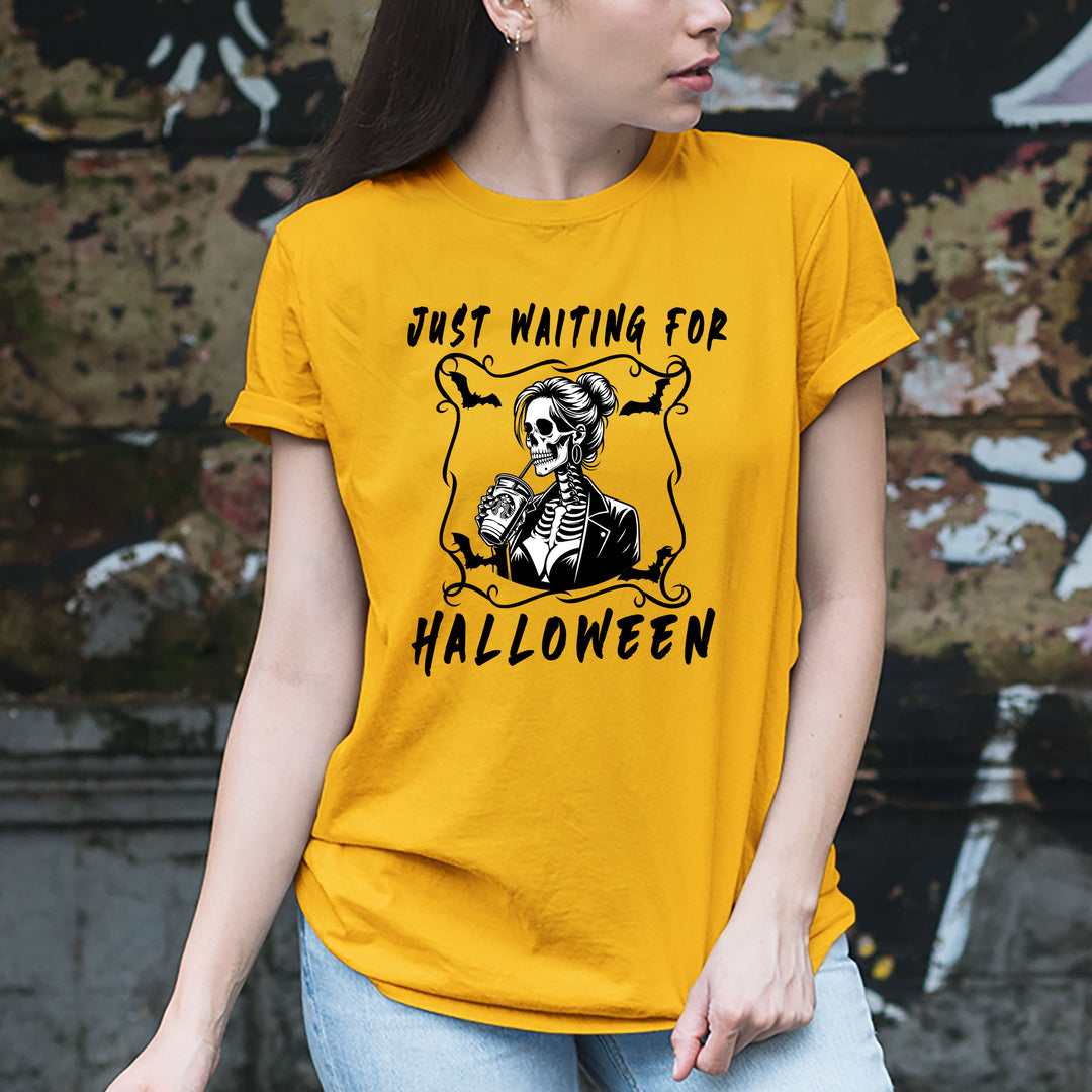 Just Waiting For Halloween - Unisex T-Shirt
