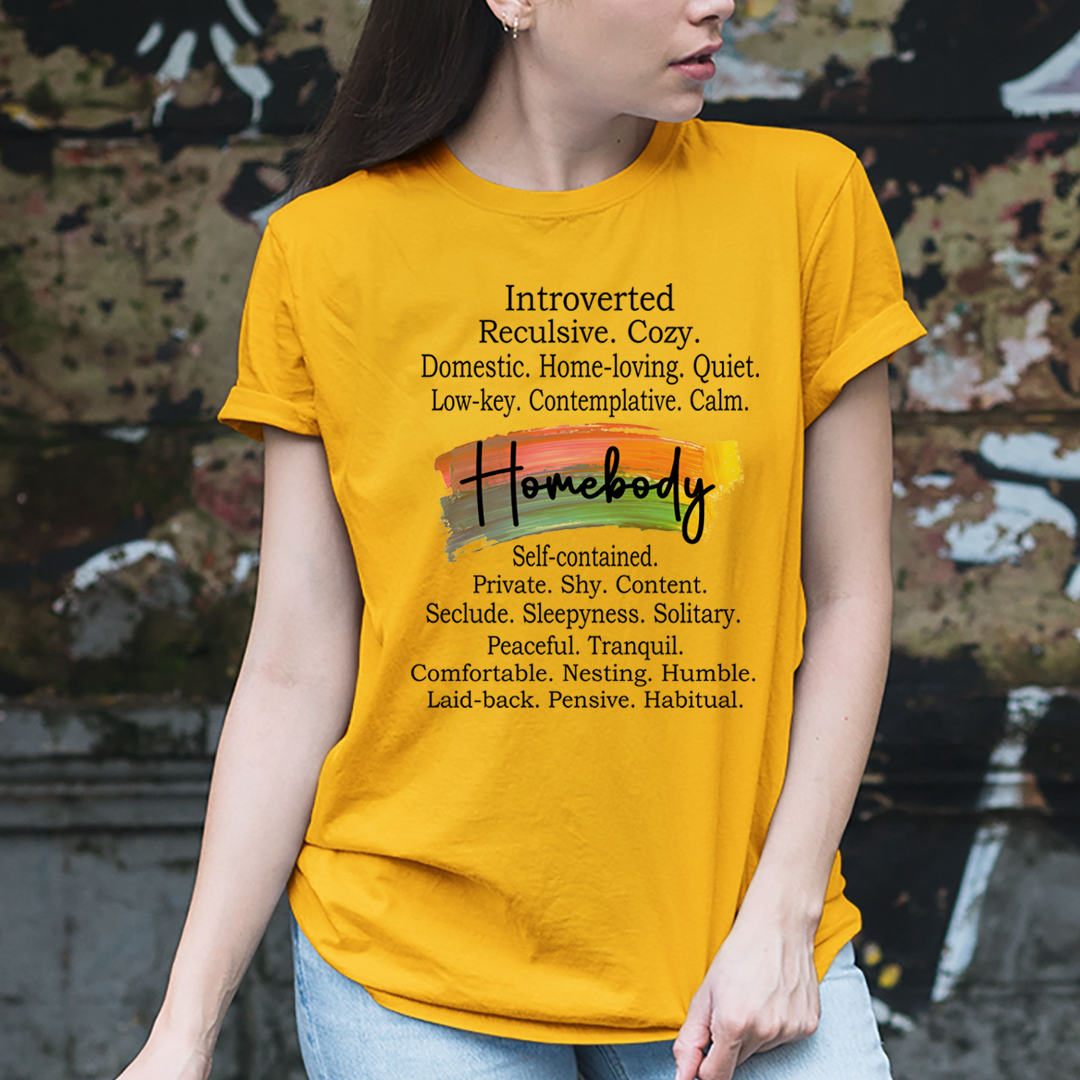 Introverted. Reculsive. Homebody  - Unisex T-Shirt