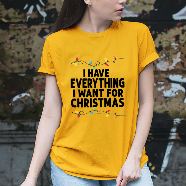 Want For christmas - Unisex T-Shirt