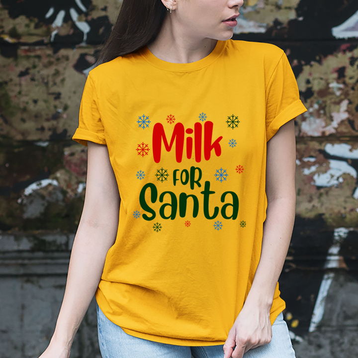 Milk For Santa - Unisex T-Shirt