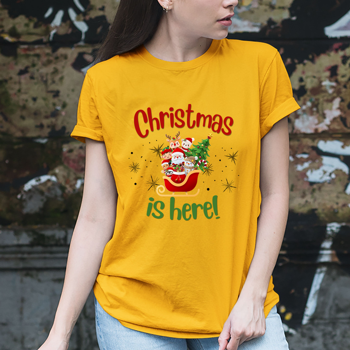 Christmas Is Here - Unisex T-Shirt
