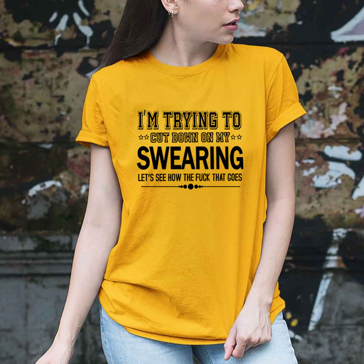 I'm Trying To Cut Down - Unisex T-Shirt