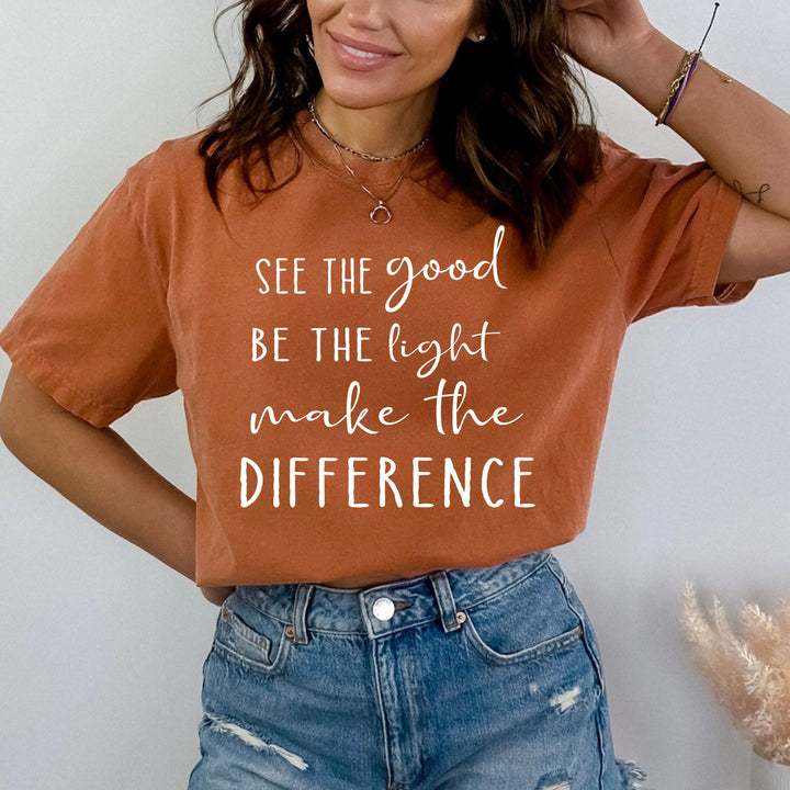 "See The Good, Be The Light" - Bella Canvas T-Shirt