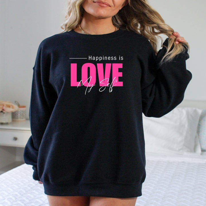 Happiness Is Love My Self - Sweatshirt