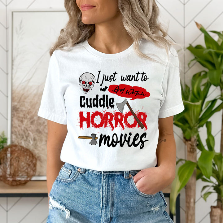 "Cuddle Horror Movies"