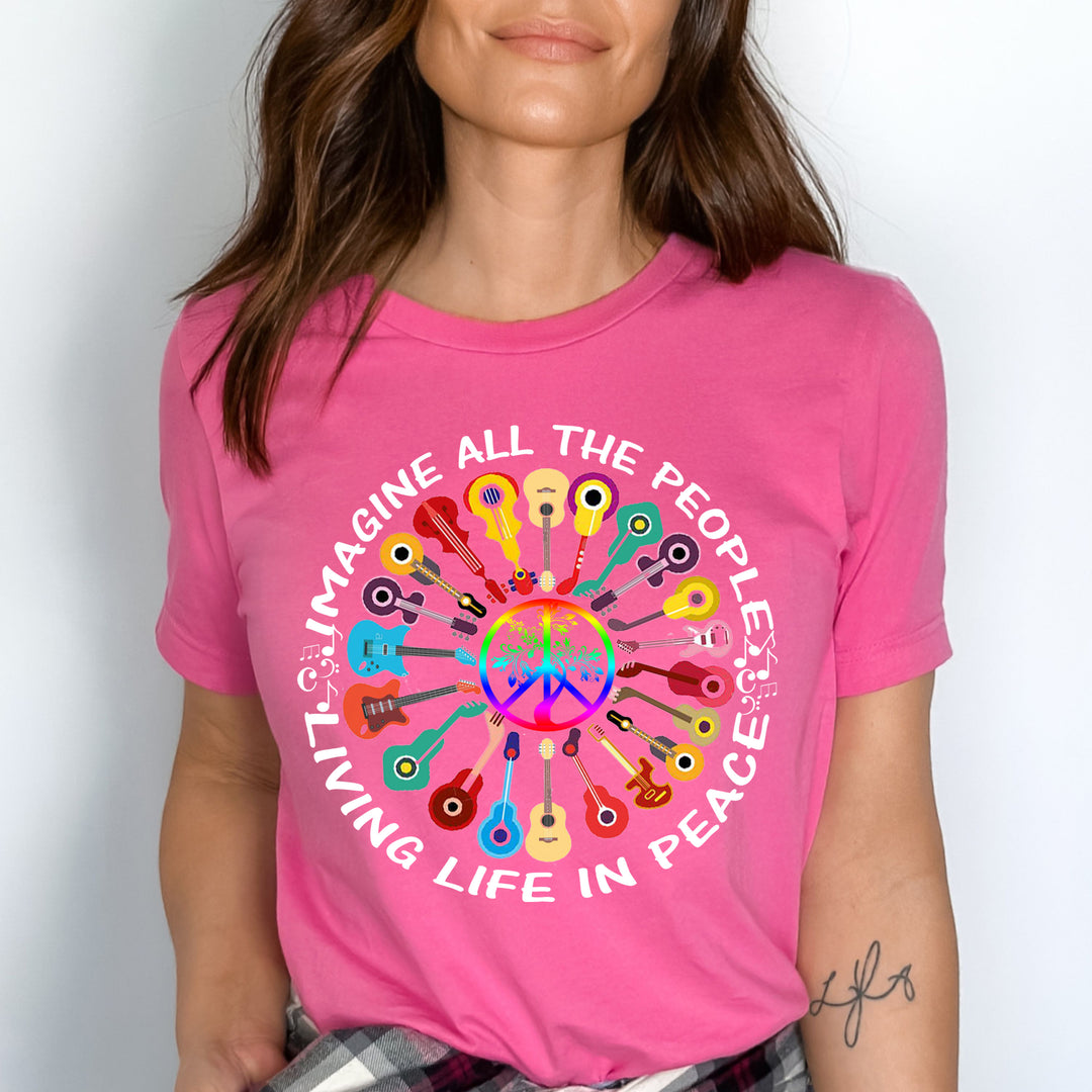 "IMAGINE ALL THE PEOPLE" T-Shirt.