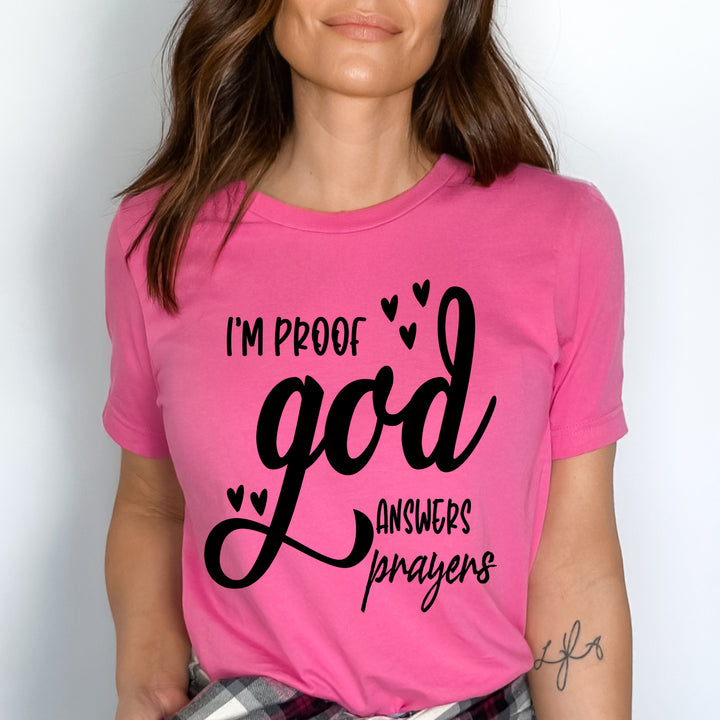 "I'm Proof God Answer Prayers"