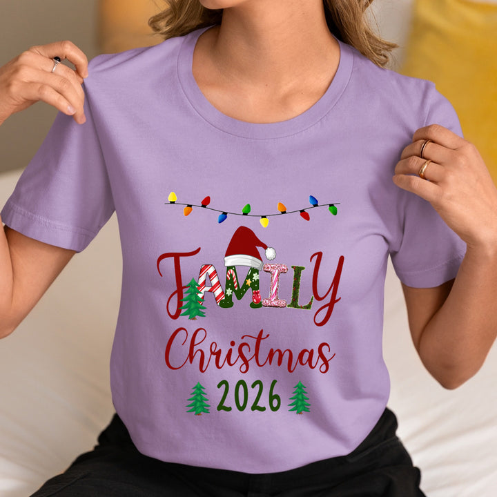 Family Christmas 2026 - Unisex T-Shirt