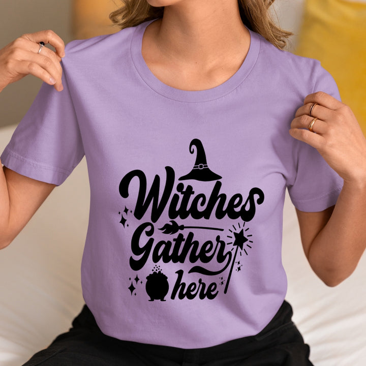 Witches Gather Here - Unisex T-Shirt