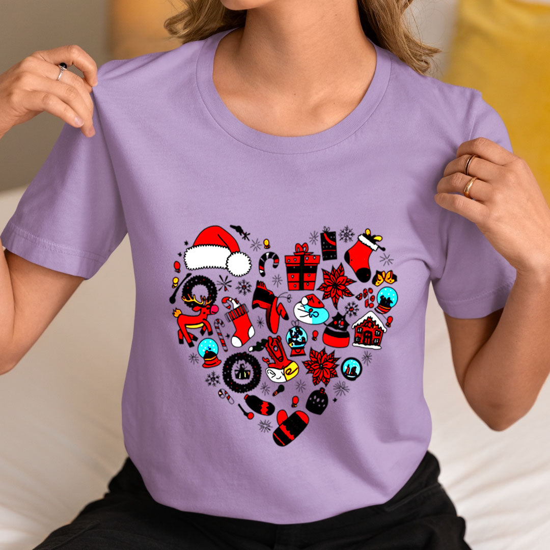 Christmas Heart - Unisex T-Shirt