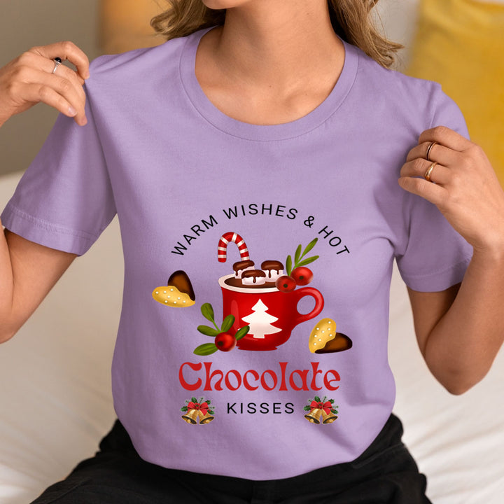 Warm Wishes Chocolate Kisses - Unisex T-Shirt