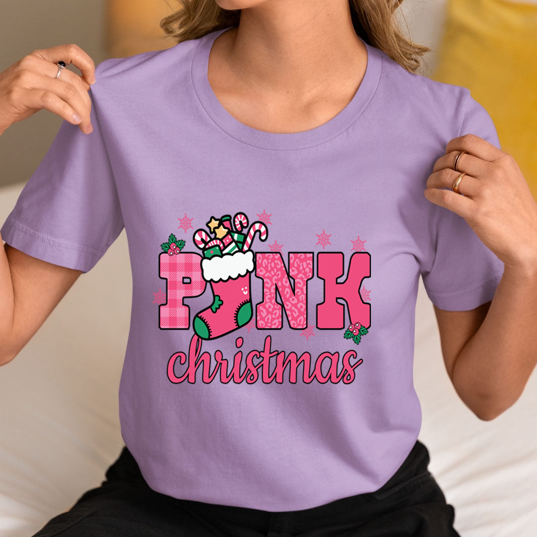 Pink Christmas  - Unisex T-Shirt
