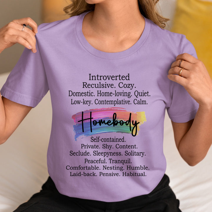 Introverted. Reculsive. Homebody  - Unisex T-Shirt