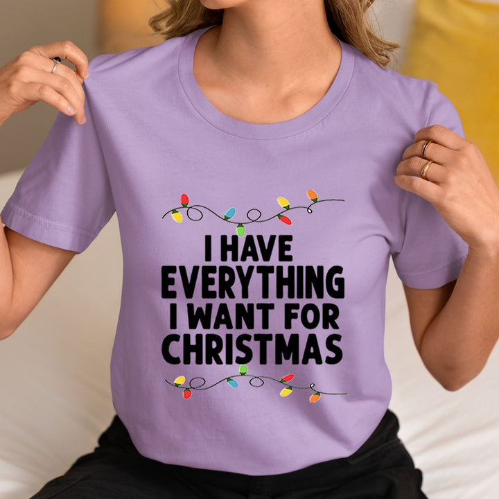 Want For christmas - Unisex T-Shirt