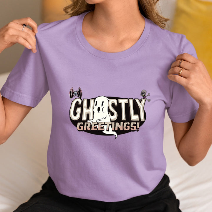 Ghostly Greetings - Unisex T-Shirt