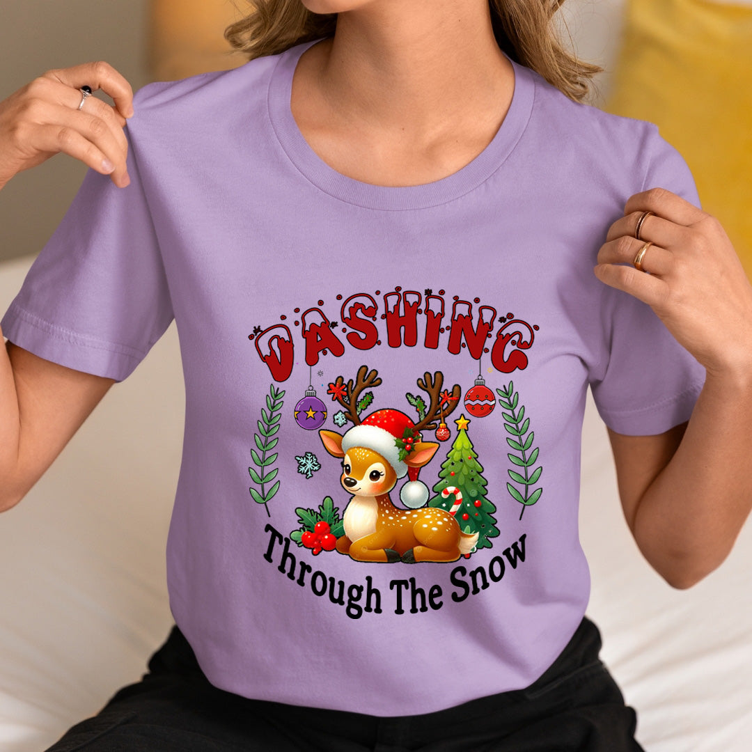 Dashing Through The Snow - Unisex T-Shirt