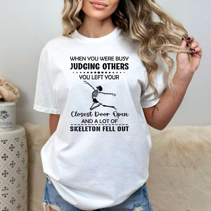 Skeleton Fell Out - Bella Canvas