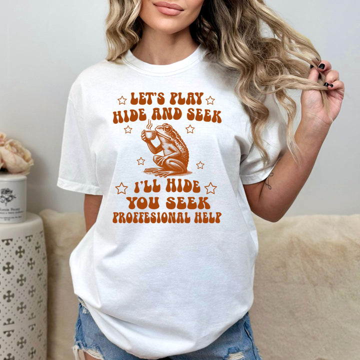 Let's Play Hide And Seek - Bella Canvas