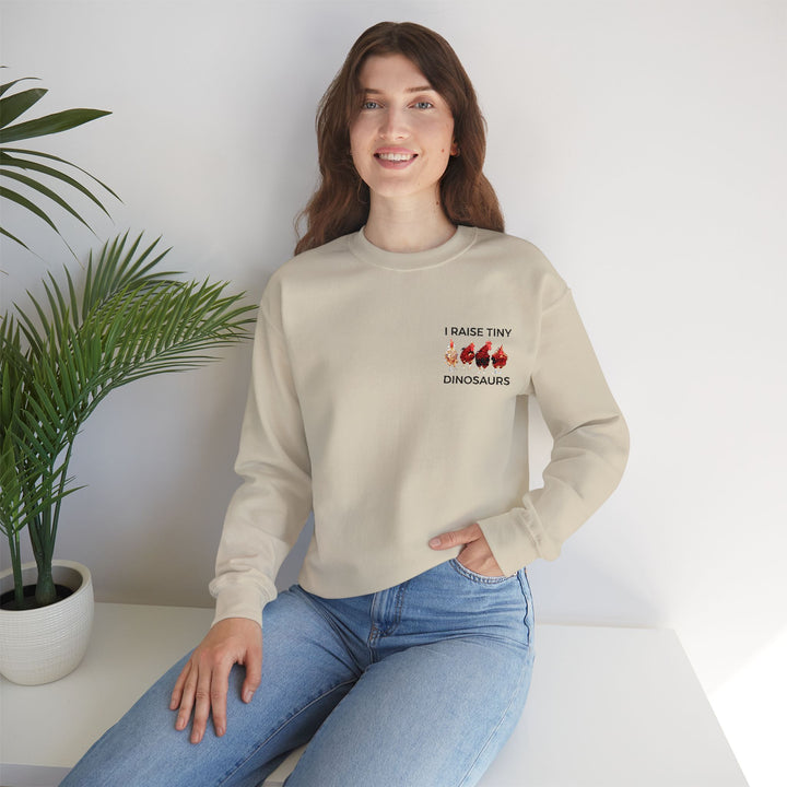 I Raise Tiny Dinosaurs - Embroidery Design (Sweatshirt & Hoodie)