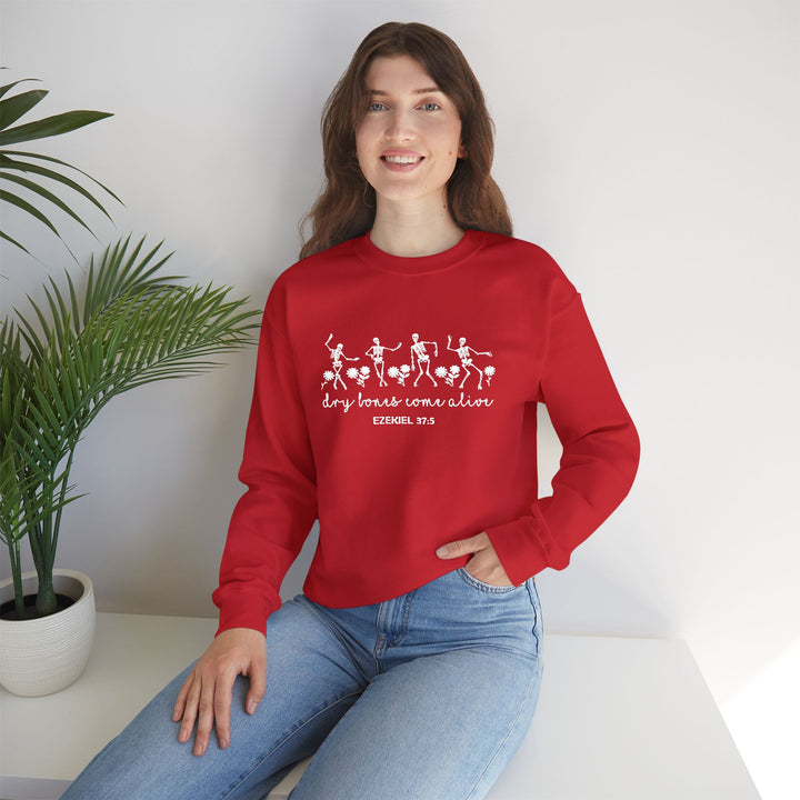 Dry Bones Come Alive - Embroidery Design (Sweatshirt & Hoodie)