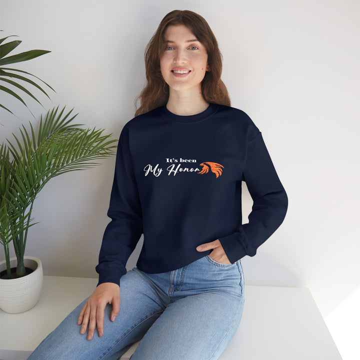 It's Been My Honor - Embroidery Design (Sweatshirt & Hoodie)