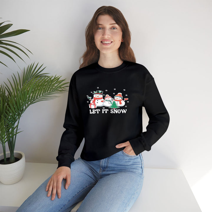 Let It Snow - Embroidery Design (Sweatshirt & Hoodie)