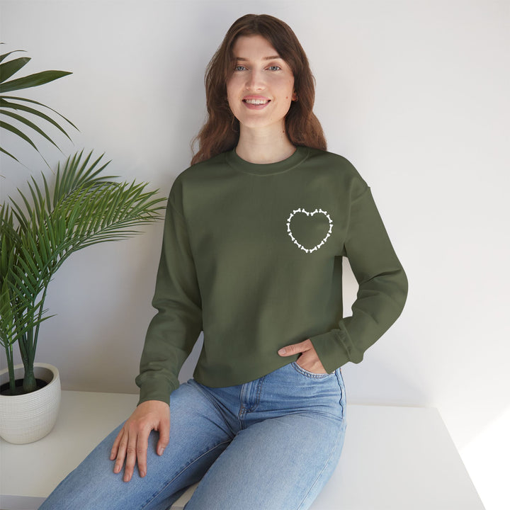 Skeleton Heart - Embroidery Design (Sweatshirt & Hoodie)