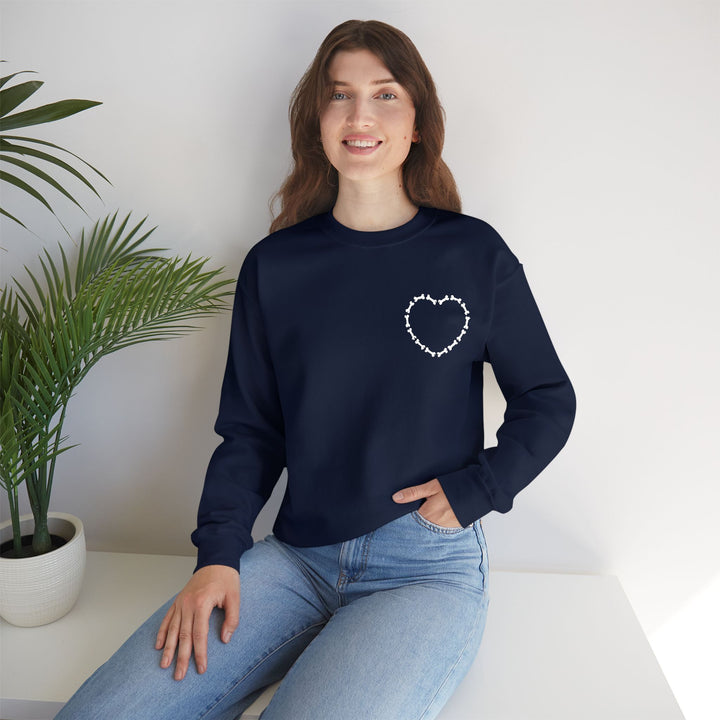 Skeleton Heart - Embroidery Design (Sweatshirt & Hoodie)