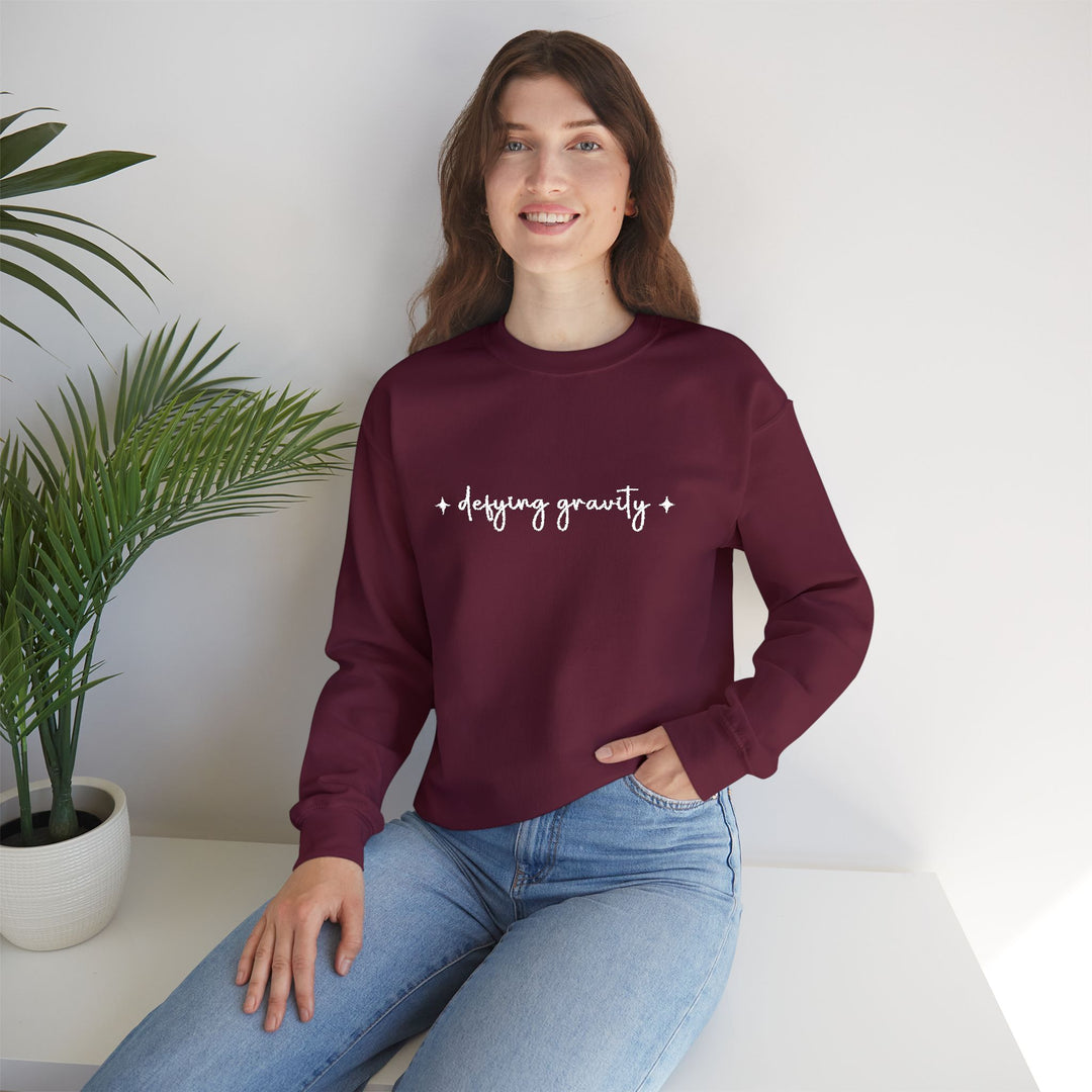 Defying Gravity - Embroidery Design (Sweatshirt & Hoodie)