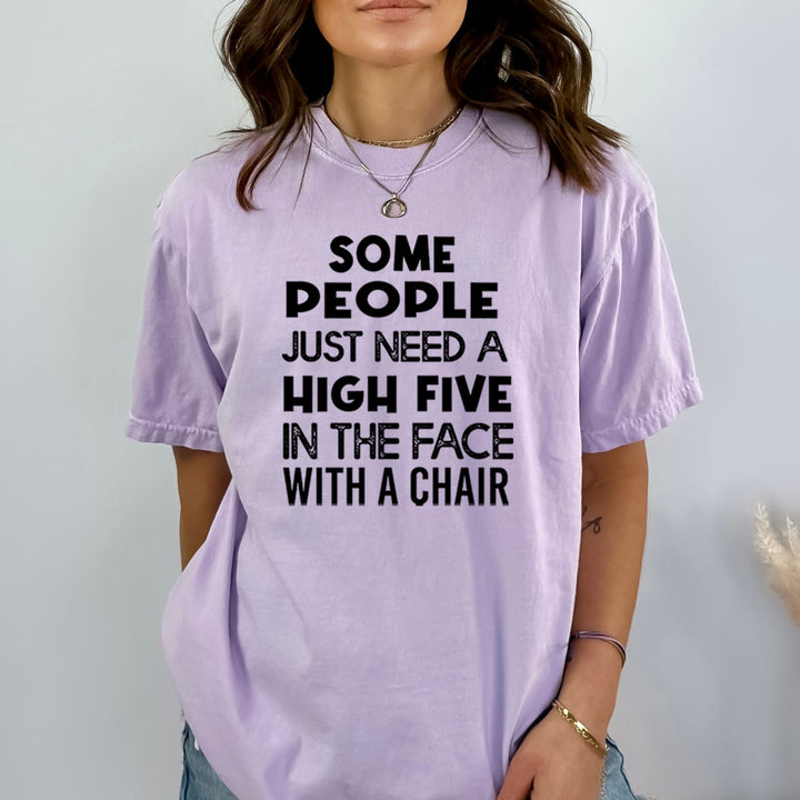 Some People Just Need A High Five - Bella Canvas