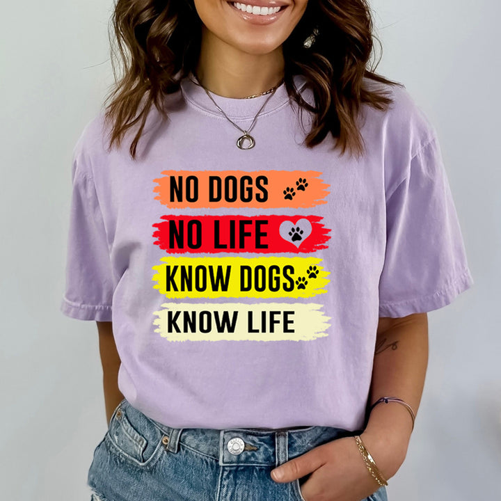 No Dogs No Life - Bella Canvas