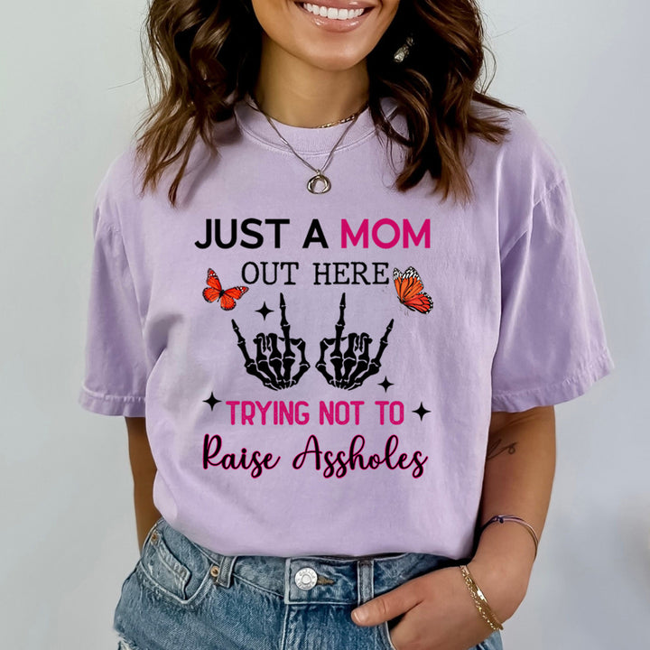 Trying Not To Raise Assholes - Bella Canvas