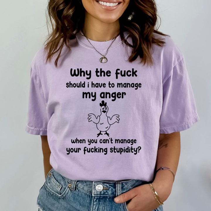 I Have To Manage My Anger - Bella Canvas
