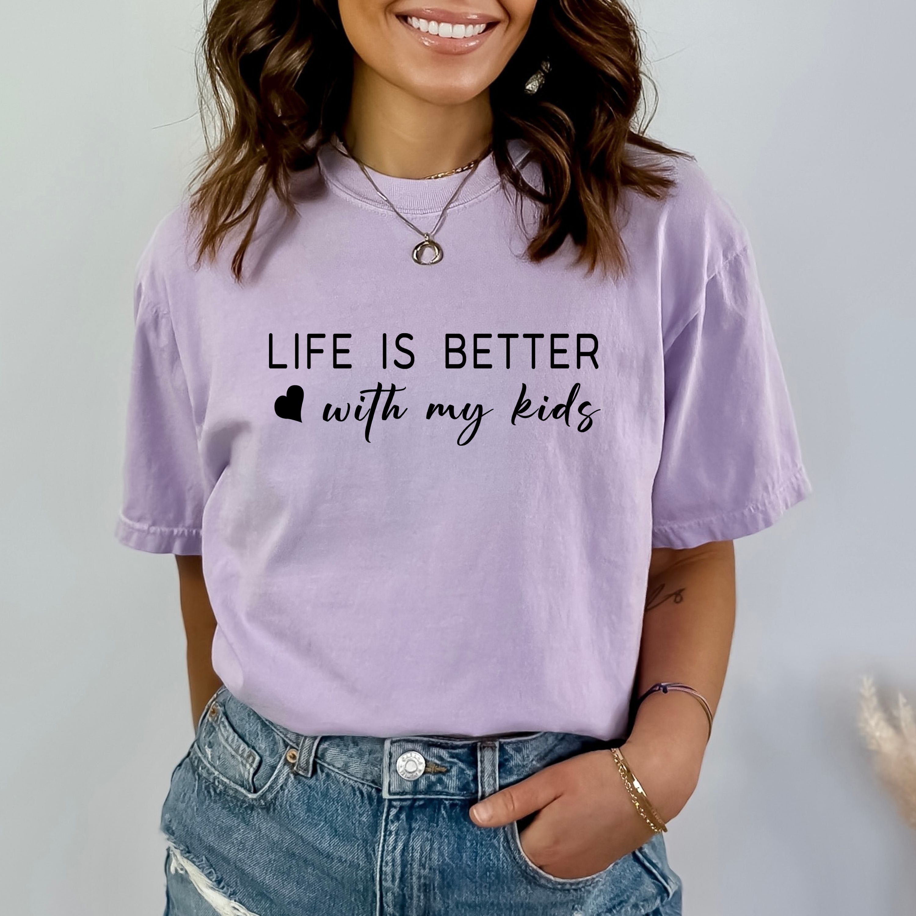 Bella Canvas Blue Life is Better With fashion My Boys Tshirt