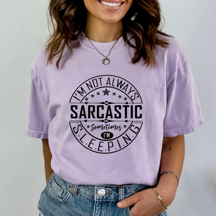 Sarcastic Sleeping - Bella Canvas