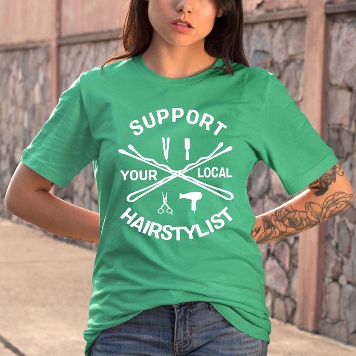 Support Your local hairstylist - Bella Canvas T-Shirt
