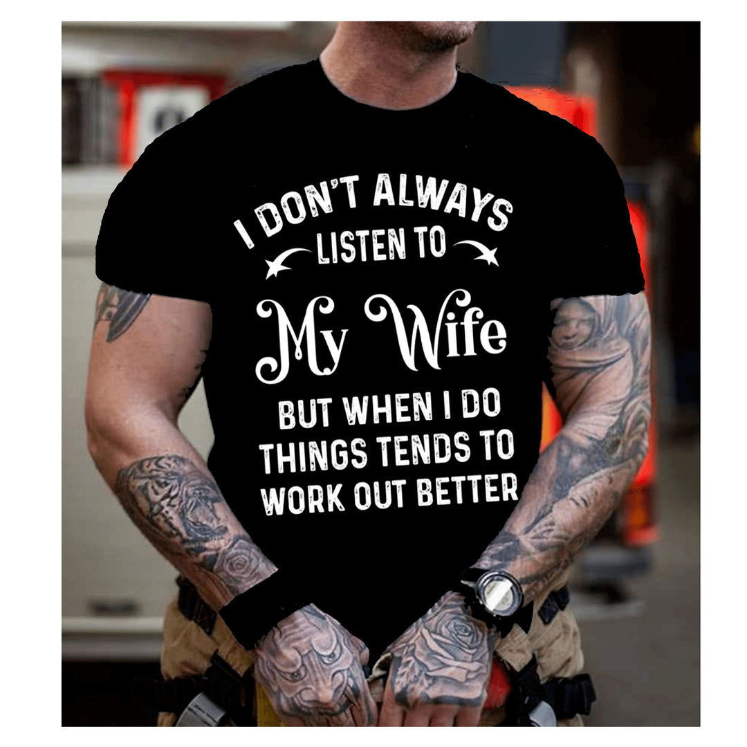 "My Wife..." Mens