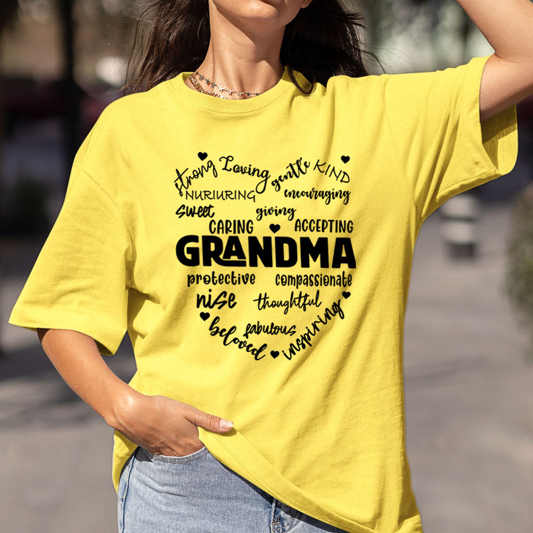 Strong Loving Grandma - Bella Canvas
