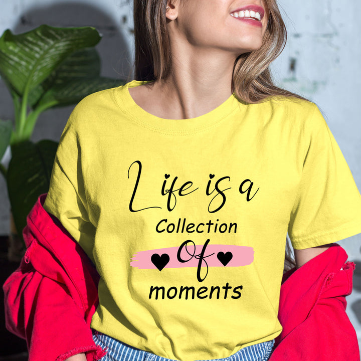 Life Is A Collection Of Moments - Bella canvas