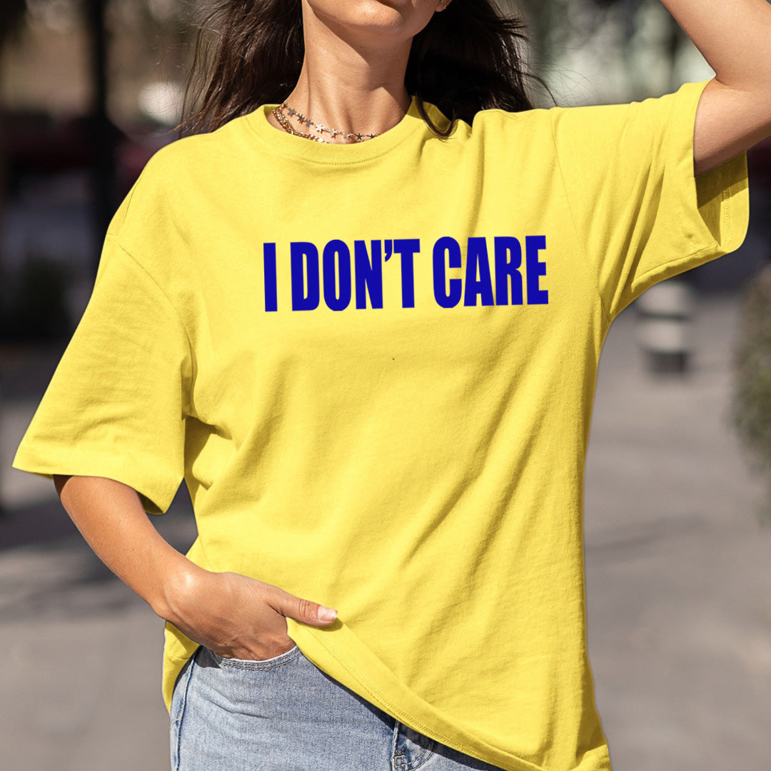 Don't Care (New) - Bella Canvas