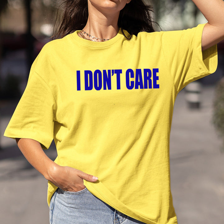 Don't Care (New) - Bella Canvas