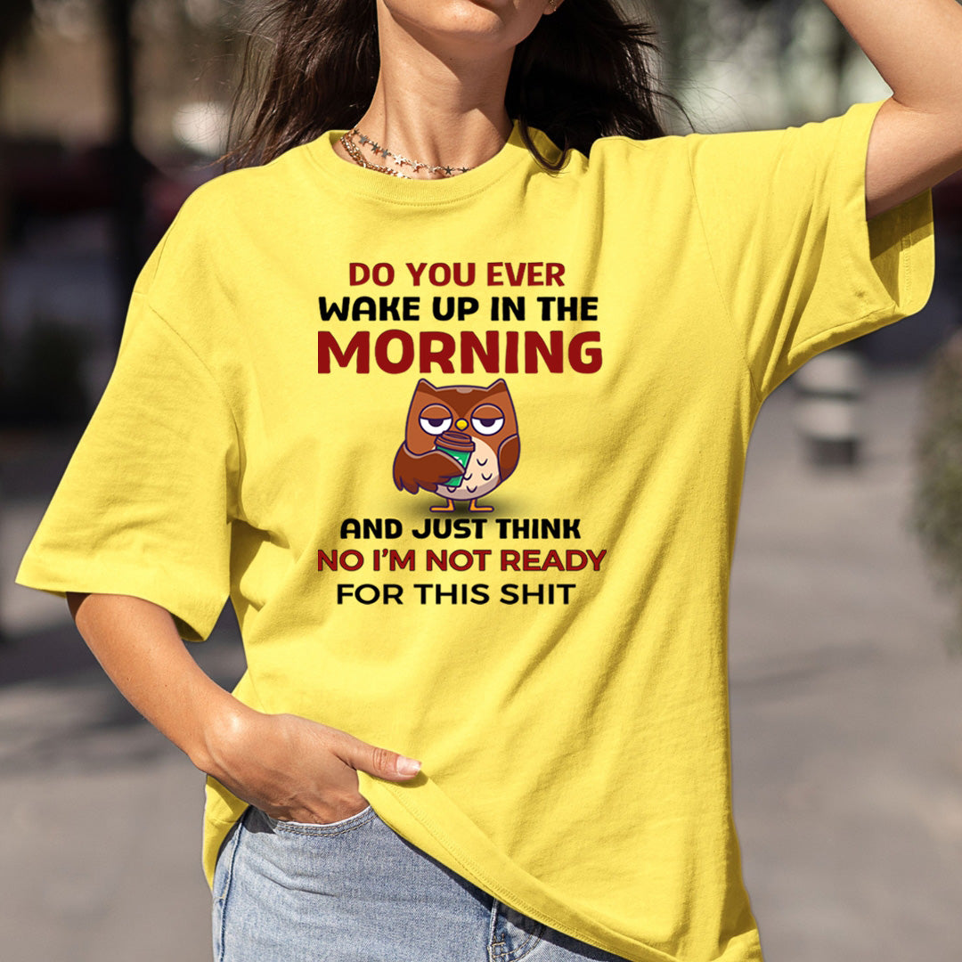Wake Up In The Morning - Bella Canvas